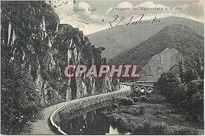 Bild des Verkufers fr Carte Postale Ancienne Bunte Kuh Felspartie bei Walporzheim zum Verkauf von CPAPHIL