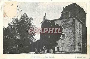 Carte Postale Ancienne Confolens Le Pont du Goire