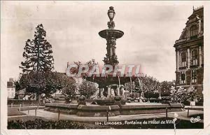 Image du vendeur pour Carte Postale Moderne Limoges Fontaine de l'Htel de Ville mis en vente par CPAPHIL
