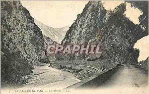 Carte Postale Ancienne La Vallée du var la Mescia