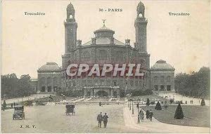 Bild des Verkufers fr Carte Postale Ancienne Paris Trocadero zum Verkauf von CPAPHIL