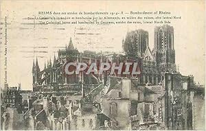 Carte Postale Ancienne Reims dans ses Années de Bombardements 1914 1918 Militaria