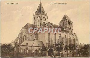 Carte Postale Ancienne Strassburg St Thomaskirche