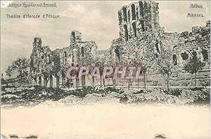Bild des Verkufers fr Carte Postale Ancienne Athenes Thtre d'Herode d'Attique zum Verkauf von CPAPHIL