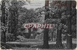 Carte Postale Ancienne Queen's Cottage Kew Gardens