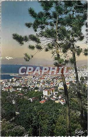 Carte Postale Moderne Cannes La Cote d'Azur vue prise de Super Cannes