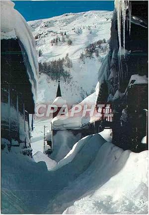 Image du vendeur pour Carte Postale Moderne Images de nos Montaignes en Hiver Le Vieux Village sous la Neige mis en vente par CPAPHIL