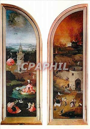 Imagen del vendedor de Carte Postale Moderne Brugge Groeningemuseum Hieronymus Bosch (ca 1450 1516) Le Jugement Dernier Volets Ciel et Enfer a la venta por CPAPHIL