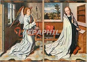 Carte Postale Moderne Annonciation Verkundigung Maria Rogier Van Der Weyden (Vers 1399 1464) Pina...