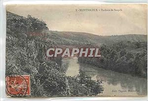 Carte Postale Ancienne Montricoux Rochers de Scapols