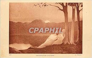 Bild des Verkufers fr Carte Postale Ancienne Contemplation d'Autonne Osbert zum Verkauf von CPAPHIL