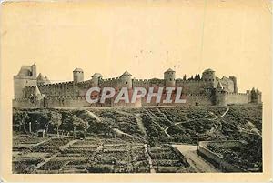 Carte Postale Ancienne Cite de Carcassonne Ensemble Nord