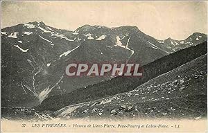 Imagen del vendedor de Carte Postale Ancienne Les Pyrenees Plateau de Lienz Pierre Pene Pourry et Labas Blanc a la venta por CPAPHIL