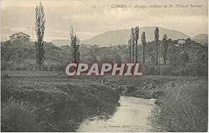 Carte Postale Ancienne Cambo Arnaga Residence de M Edmond Rostand