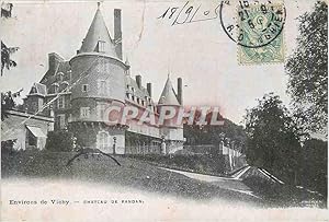 Carte Postale Ancienne Environs de Vichy Château de Randan