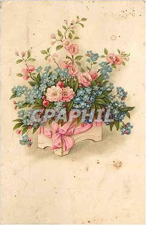 Bild des Verkufers fr Carte Postale Ancienne Fleurs zum Verkauf von CPAPHIL