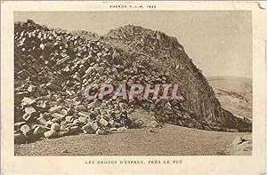 Carte Postale Ancienne Les Orgues d'Espaly pres le Puy