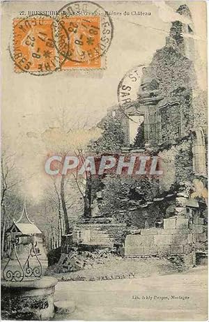Bild des Verkufers fr Carte Postale Ancienne Bressuire (Deux Sevres) Ruines du Chteau zum Verkauf von CPAPHIL