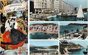 Carte Postale Moderne Toulon Lumiere et Beaute de la Cote d'Azur La Seyne Les Sablettes Cap Sicie...