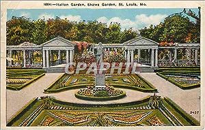 Bild des Verkufers fr Carte Postale Ancienne Shaw's Garden Italian Garden Shaws Garden St Louis Mo zum Verkauf von CPAPHIL