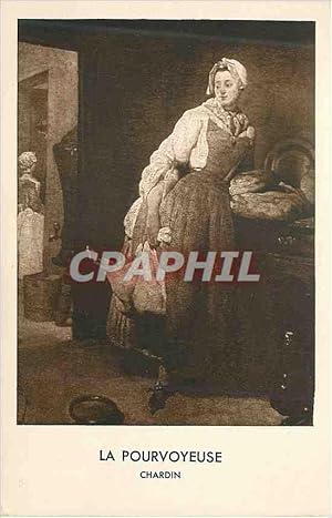 Bild des Verkufers fr Carte Postale Ancienne La Pouvoyeuse Chardin zum Verkauf von CPAPHIL