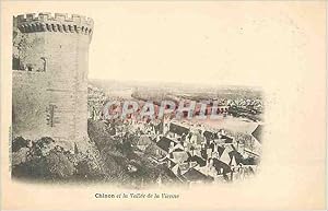 Imagen del vendedor de Carte Postale Ancienne Chinon et la Valle de la Vienne (carte 1900) a la venta por CPAPHIL