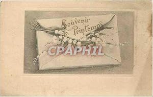 Seller image for Carte Postale Ancienne Souvenir de Printemps for sale by CPAPHIL