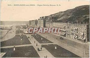 Bild des Verkufers fr Carte Postale Ancienne Boulogne sur Mer Digue Sainte Beuve zum Verkauf von CPAPHIL