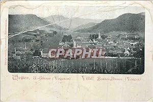 Carte Postale Ancienne Ville Basse Alsace (Vosges) Weîler