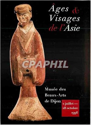 Image du vendeur pour Carte Postale Moderne Ages Visages de l'Asie Musee des Beaux Arts de Dijon 2 Juillet 28 Juillet 1996 mis en vente par CPAPHIL