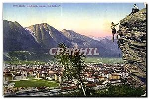 Autriche Asutria Osterreich Innsbruck Carte Postale Ancienne M Schneiss muass ma habb