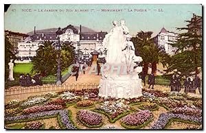 Immagine del venditore per Nice - Le Jardin du Roi Albert I Monument - La Poesie - Carte Postale Ancienne venduto da CPAPHIL