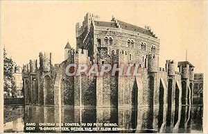Carte Postale Ancienne Château des Comtes vu du Petit Gewad