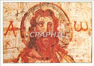 Image du vendeur pour Carte Postale Moderne In Situ Plafond Buste du Christ Hypogee de Commodilla Rome IVe Siecle mis en vente par CPAPHIL