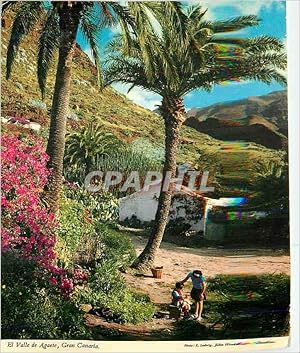 Carte Postale Moderne El Valle de Agaete Gran Canaria Landscape of valle de Agaete