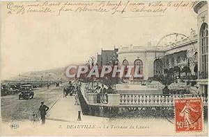 Seller image for Carte Postale Ancienne Deauville La Terrasse du Casino for sale by CPAPHIL