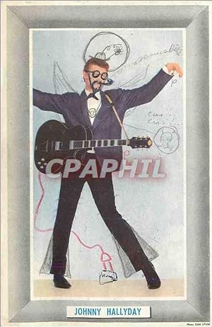 Bild des Verkufers fr Carte Postale Moderne Johnny Hallyday zum Verkauf von CPAPHIL