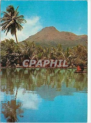 Carte Postale Moderne Martinique Le Montagne Pelee vue du Parnasse