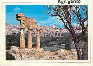 Seller image for Carte Postale Moderne Agrigento Temple de Cator et Pallux for sale by CPAPHIL