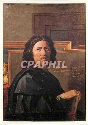 Image du vendeur pour Carte Postale Moderne Paris Musee du Louvre Poussin Nicolas Ne a Villers pres des Andelys 1594 Mort a Rome 1665 Autoportrait Classicisme l mis en vente par CPAPHIL