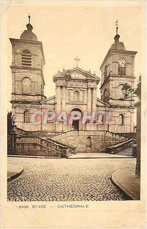 Bild des Verkufers fr Carte Postale Ancienne St Die Cathdrale zum Verkauf von CPAPHIL