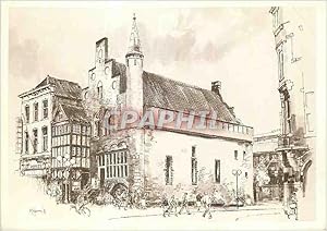 Bild des Verkufers fr Carte Postale Moderne Hertogenbosch Huis de Moriaan Begin Oudste huis van de Stad nu Kantoor zum Verkauf von CPAPHIL