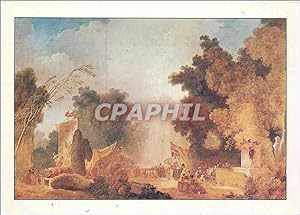 Bild des Verkäufers für Carte Postale Moderne Fragonard Jean Honore Ne a Grasse 1732 Mort a Paris La Fête a Saint Cloud zum Verkauf von CPAPHIL
