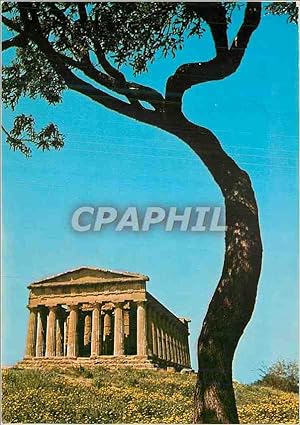 Seller image for Carte Postale Moderne Agrigento Temple de la Concorde for sale by CPAPHIL