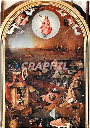 Bild des Verkufers fr Carte Postale Moderne Brugge Groeningemuseum Hieronymus Bosch (ca 1450 1516) Le Jugement Dernier zum Verkauf von CPAPHIL