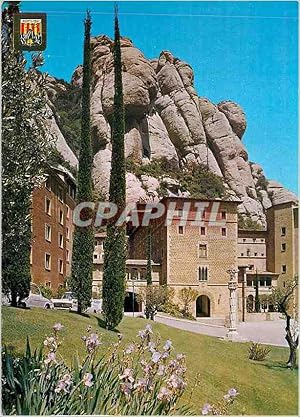 Carte Postale Moderne Montserrat Monastere Detail