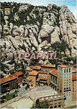 Carte Postale Moderne Montserrat Monastere Detail