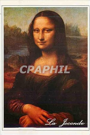 Image du vendeur pour Carte Postale Ancienne Paris Musee du Louvre Leonard de Vinci La Joconde mis en vente par CPAPHIL