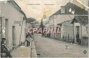 Carte Postale Ancienne Jarnac Champagne Rue Principale Coiffeur