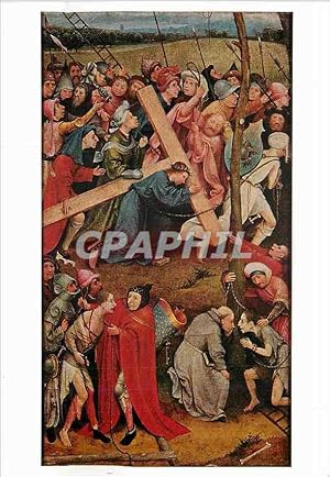 Bild des Verkufers fr Carte Postale Moderne Wien Kunsthistosches Museum Hieronymus Bosch (gest 1516) Kreuztragung Christi Le Portement de la Croix zum Verkauf von CPAPHIL